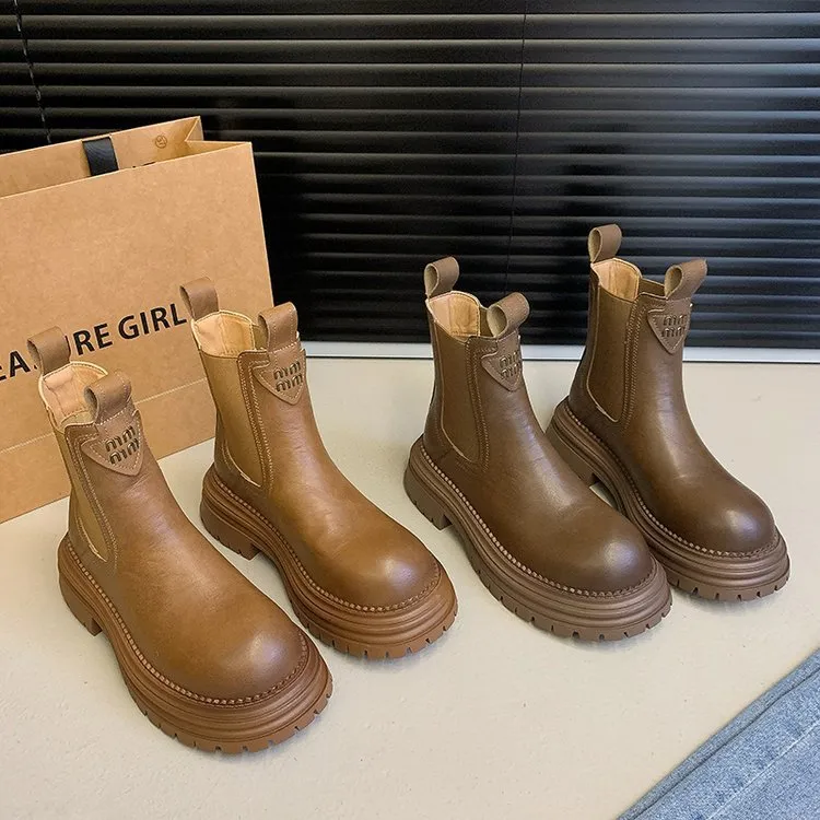 INSTOCK-Martin boots women