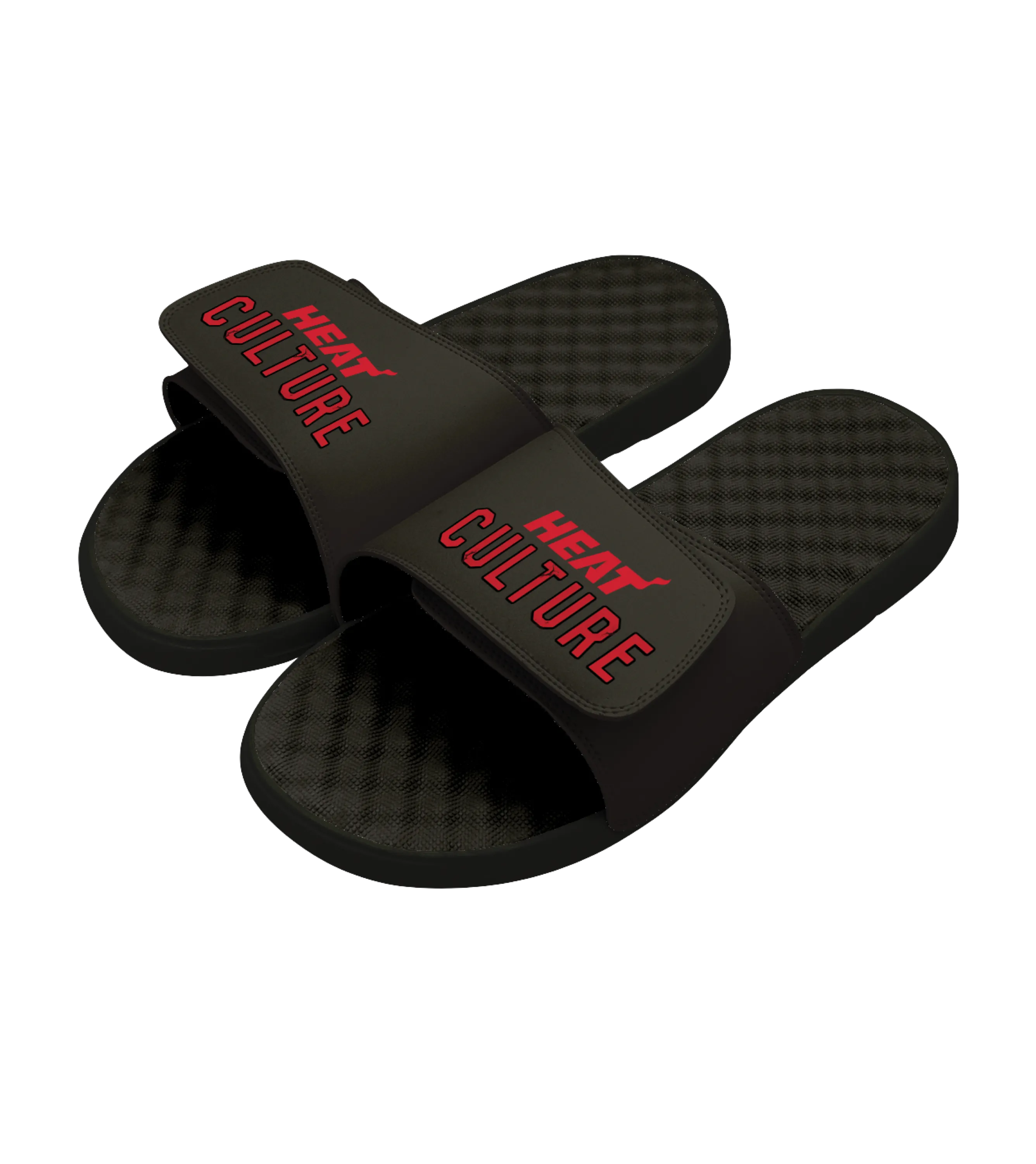 Islide HEAT Culture: Blood Red Black Sandals