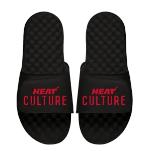 Islide HEAT Culture: Blood Red Black Sandals