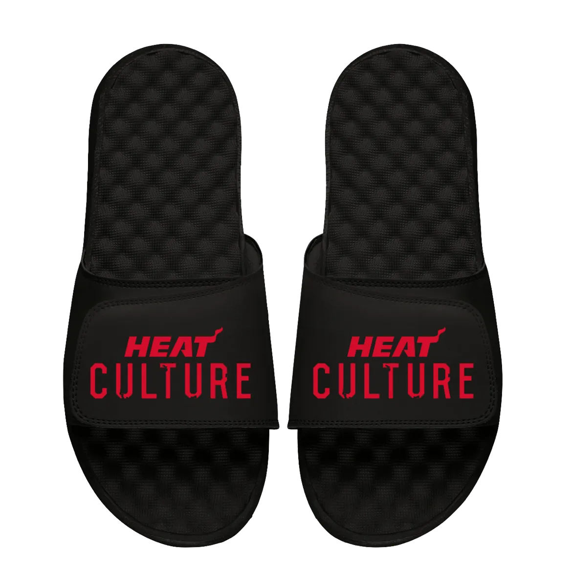 Islide HEAT Culture: Blood Red Black Sandals