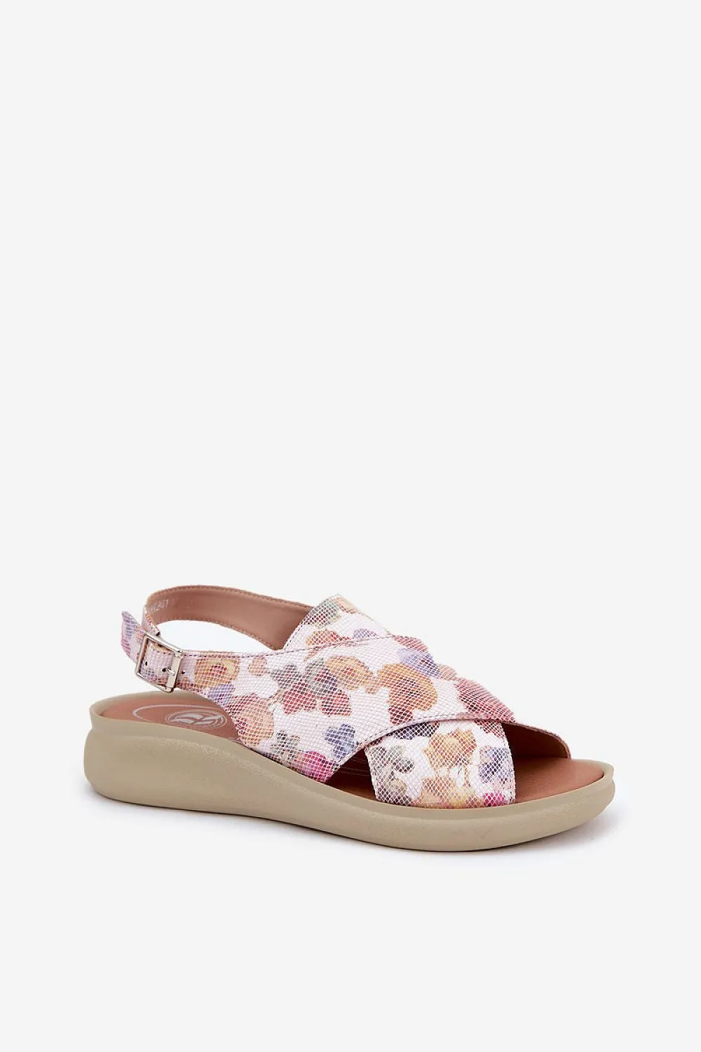 Jezzi eco leather adjustable buckle Buskin Sandals