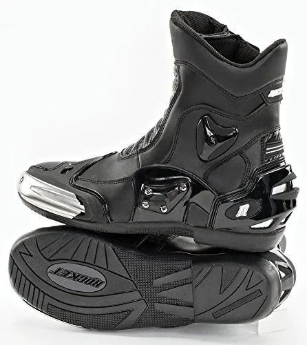 Joe Rocket Superstreet Men's Street Motorcycle Boots - Black / 9