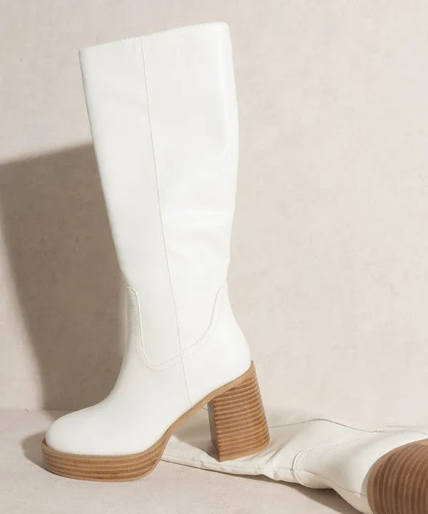 Juniper Platform Knee-High Boots