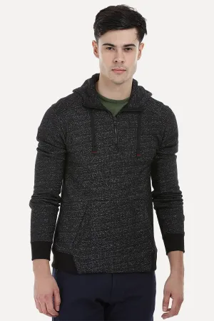 Kangaroo Pocket Speckled Hoodie