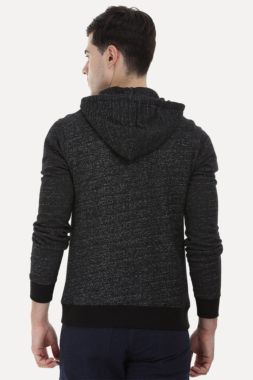 Kangaroo Pocket Speckled Hoodie