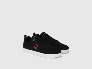 Knitted Solid Sneakers