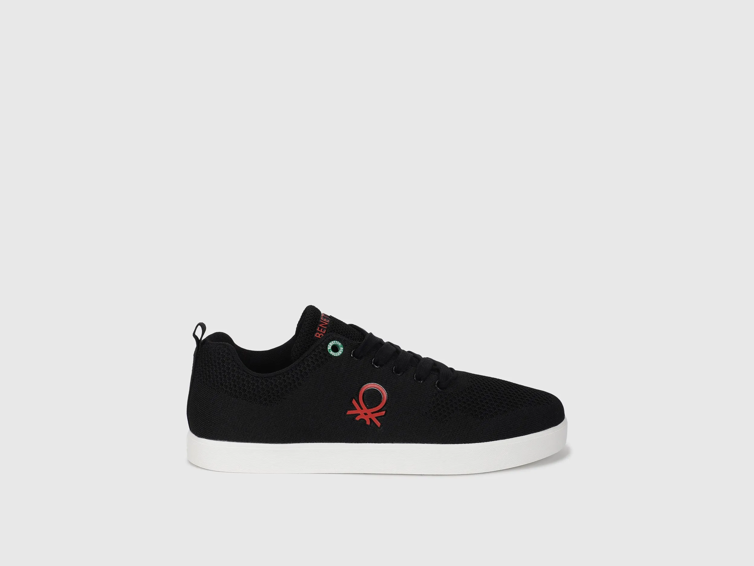 Knitted Solid Sneakers