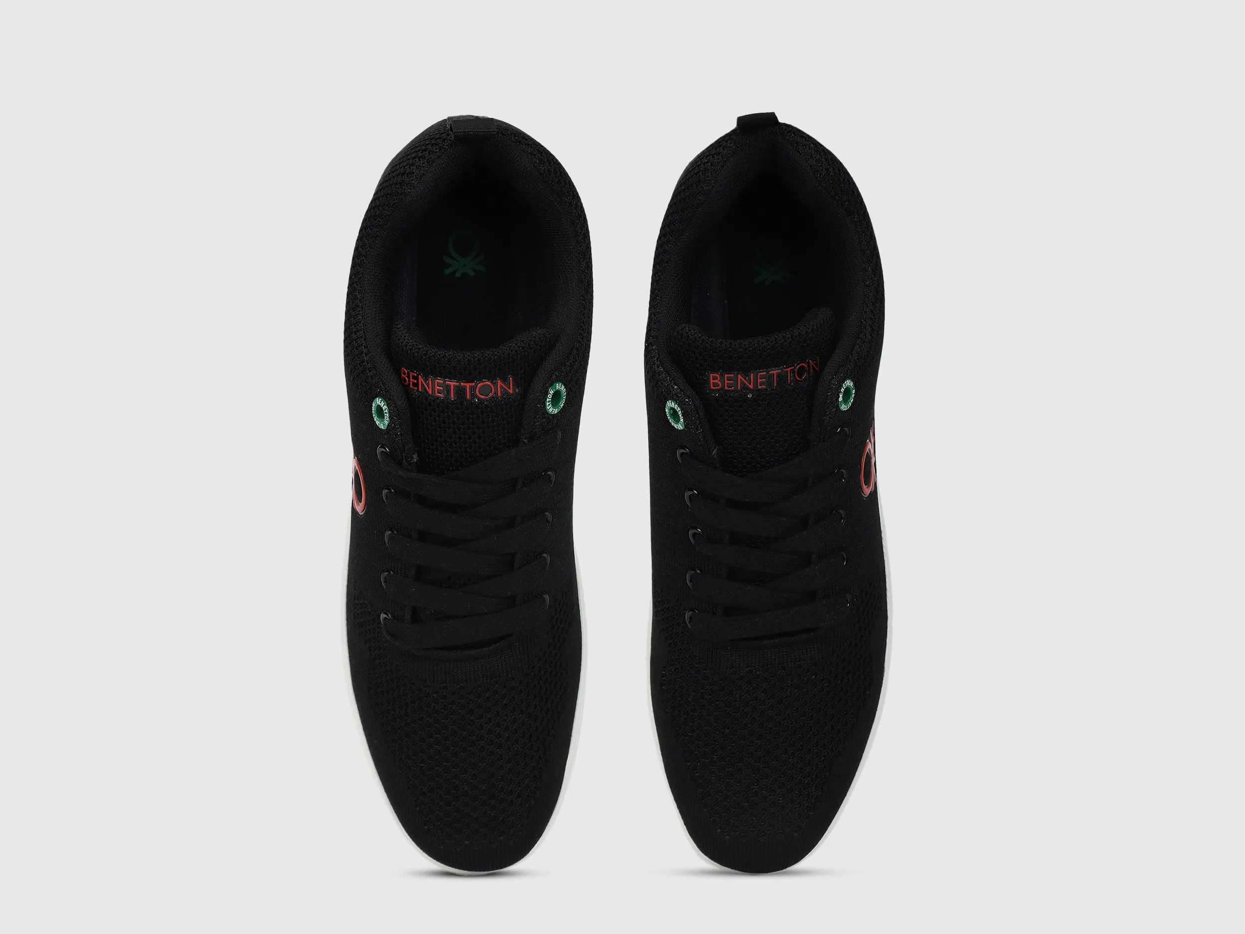 Knitted Solid Sneakers