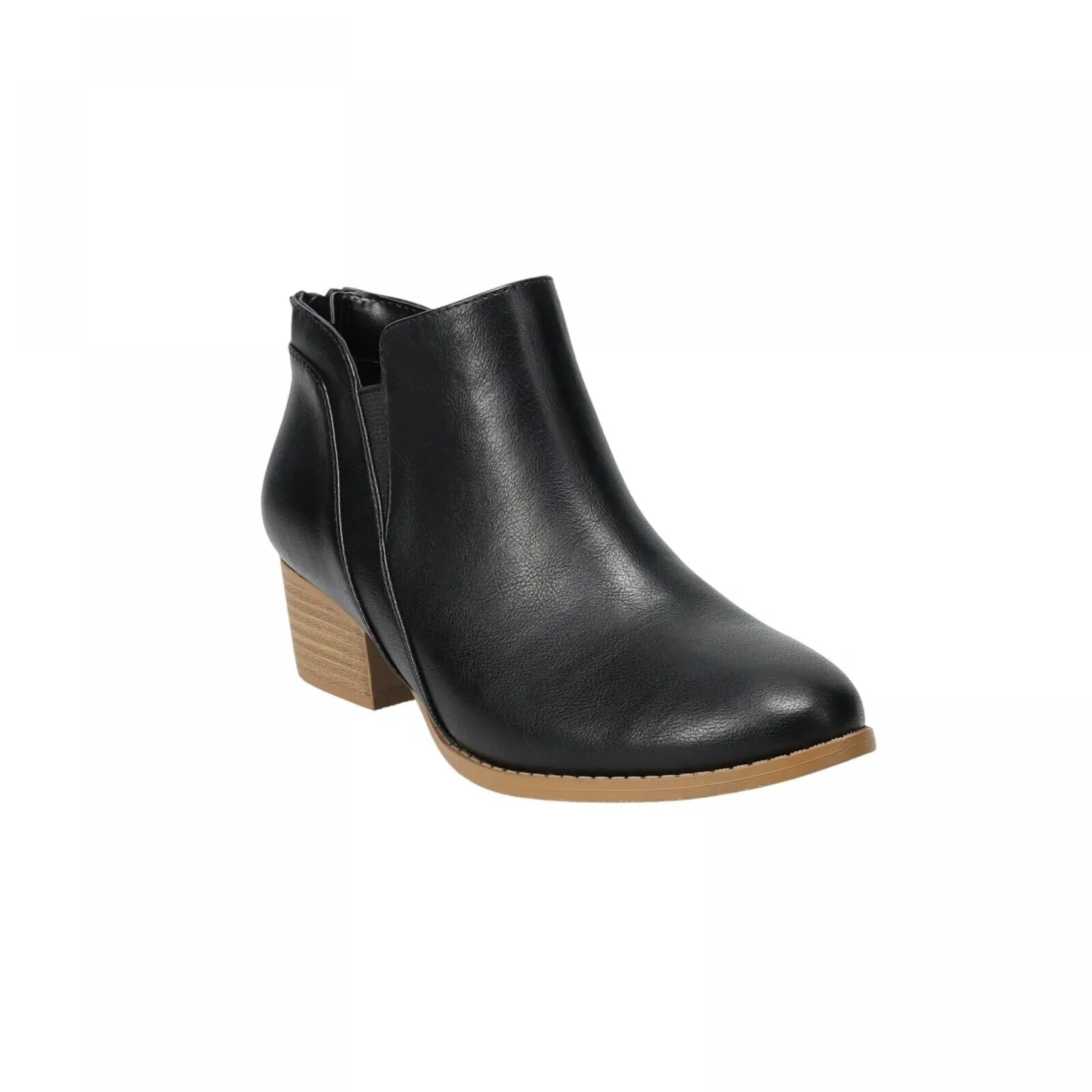 Lc Lauren Conrad Viviann Womens Block Heel Ankle Boots VIVIANNBLACK Black 8.5M