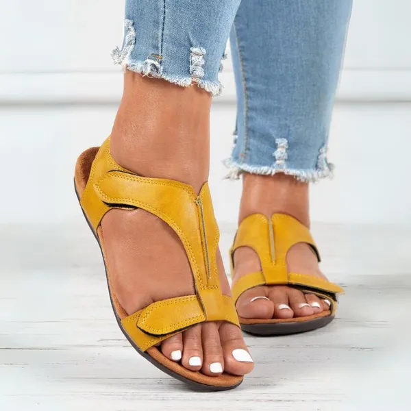 Leather Adjustable Sandals