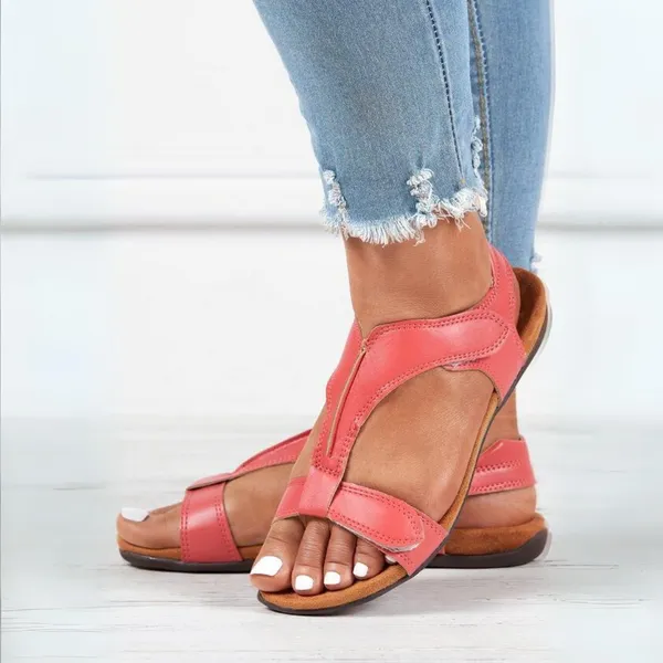 Leather Adjustable Sandals