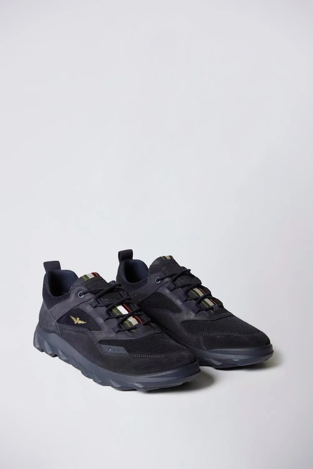 Leather and Suede Trainers