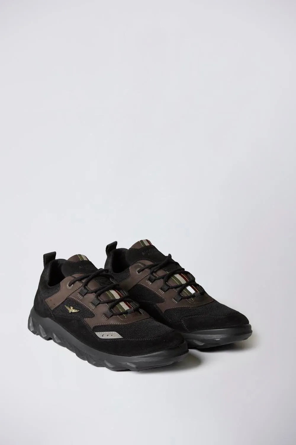 Leather and Suede Trainers