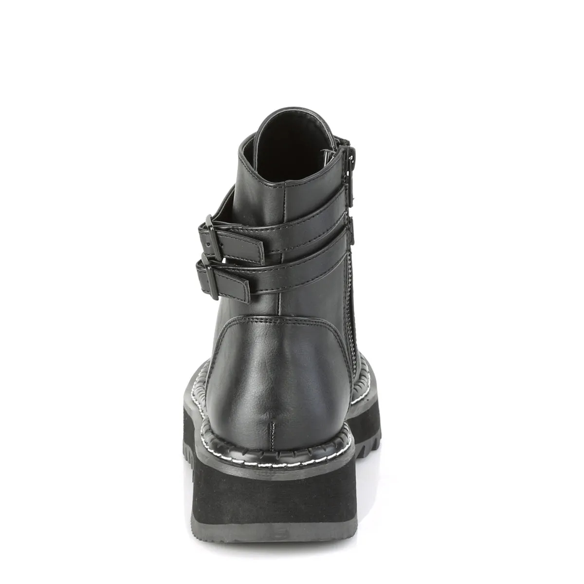 LILITH-152  Black Vegan Leather
