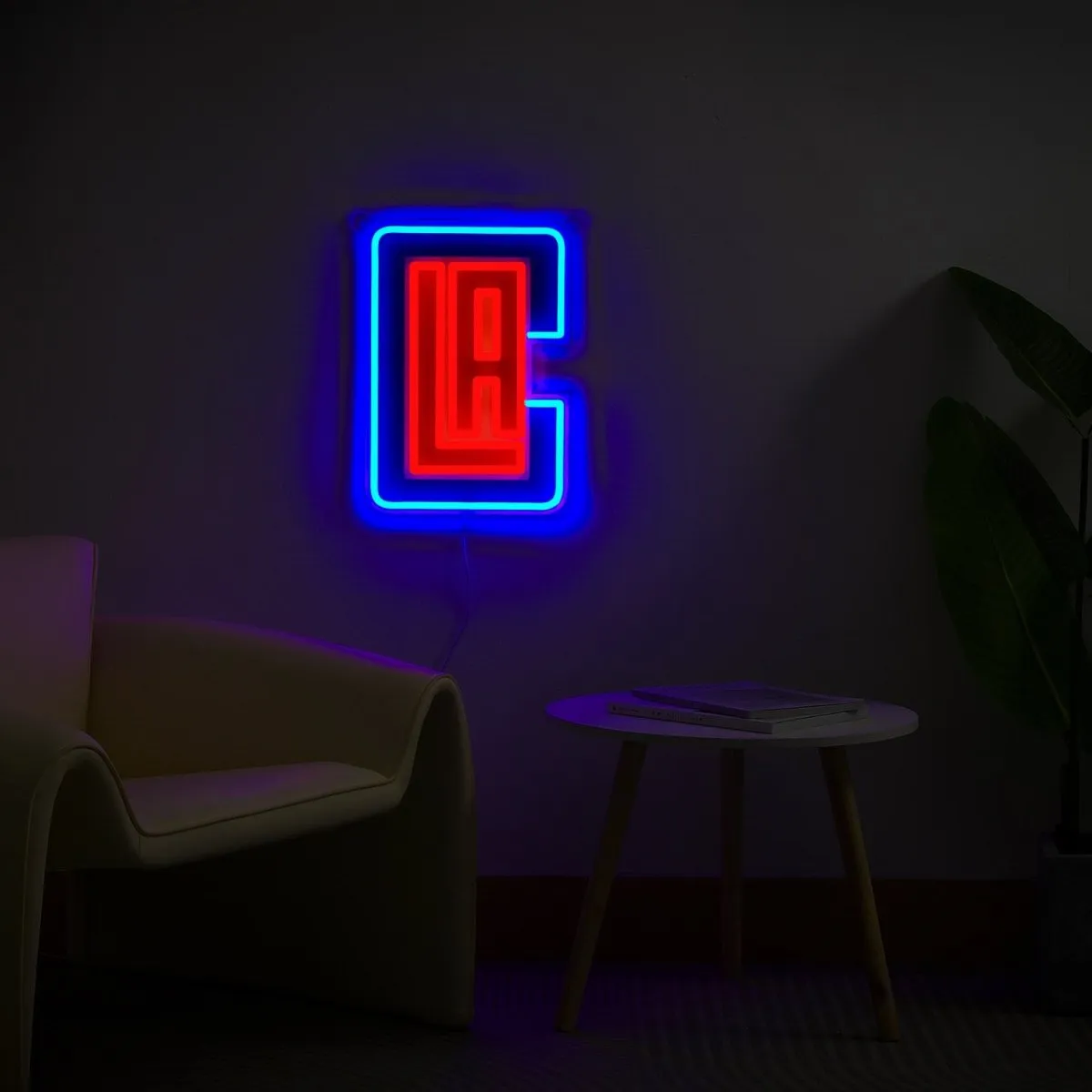 Los Angeles Clippers: Die-Cut LED Neon Sign