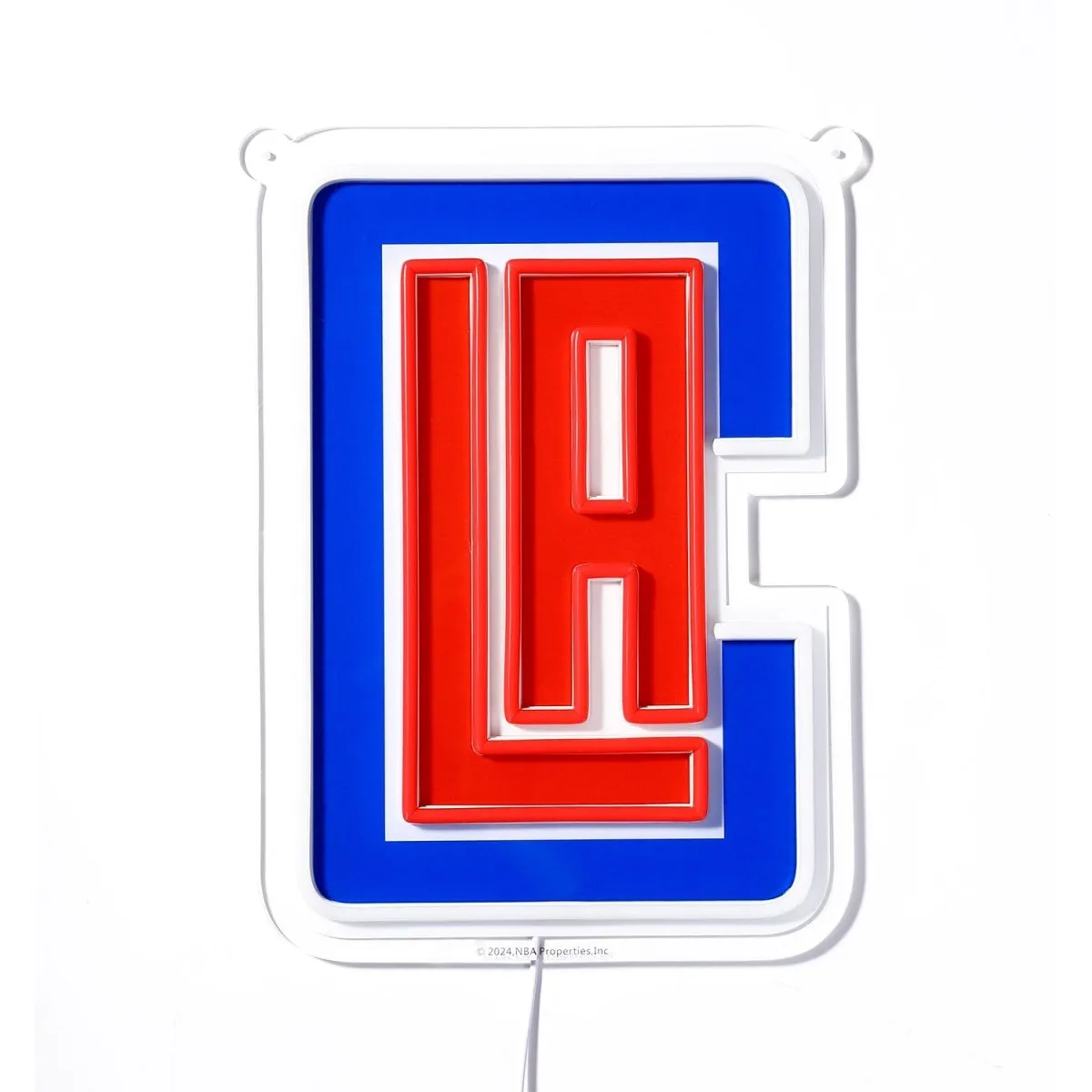 Los Angeles Clippers: Die-Cut LED Neon Sign