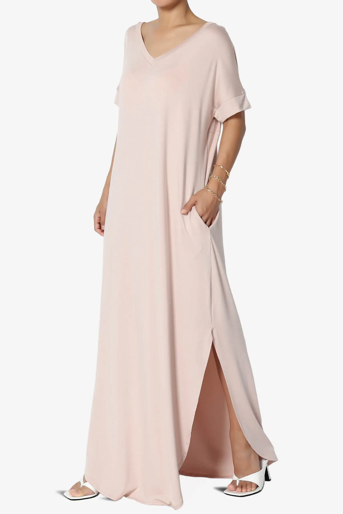 Lunar Pocket T-Shirt Maxi Dress