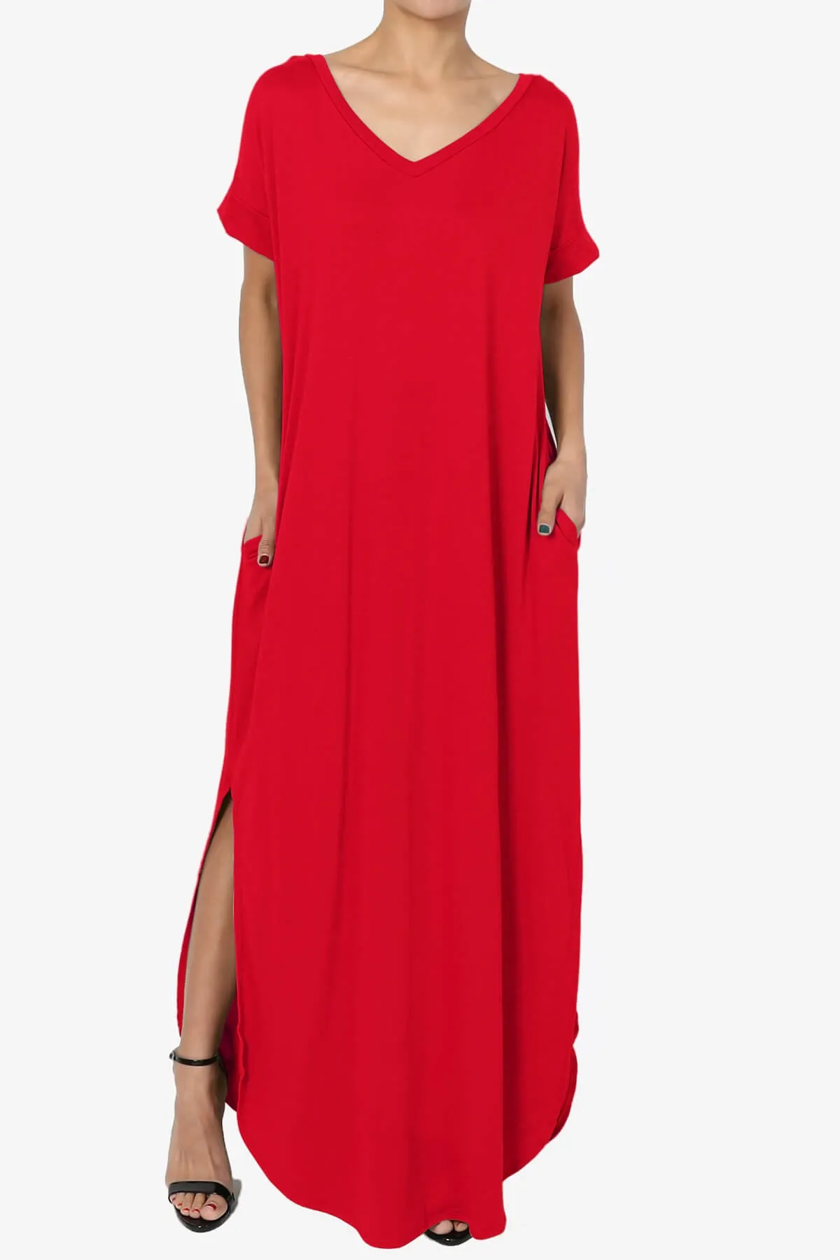 Lunar Pocket T-Shirt Maxi Dress