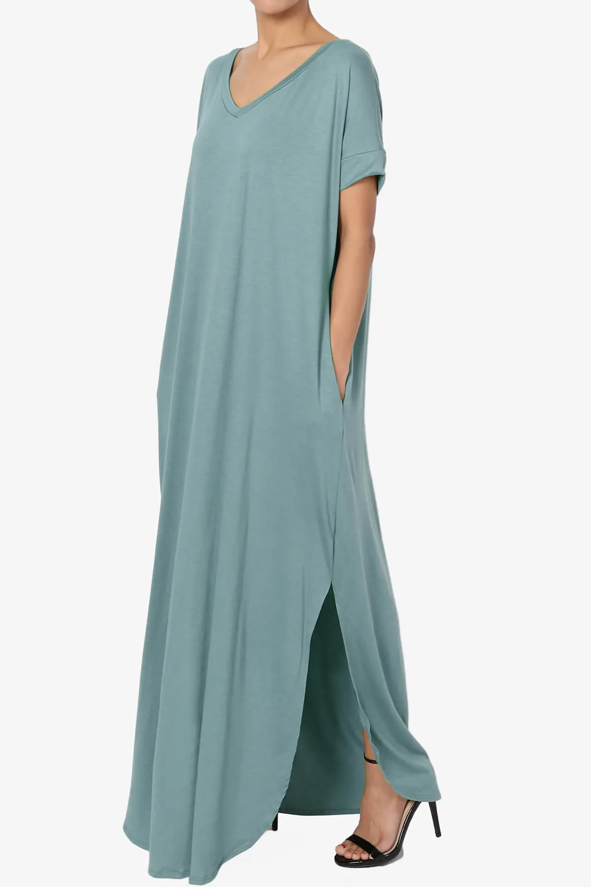 Lunar Pocket T-Shirt Maxi Dress