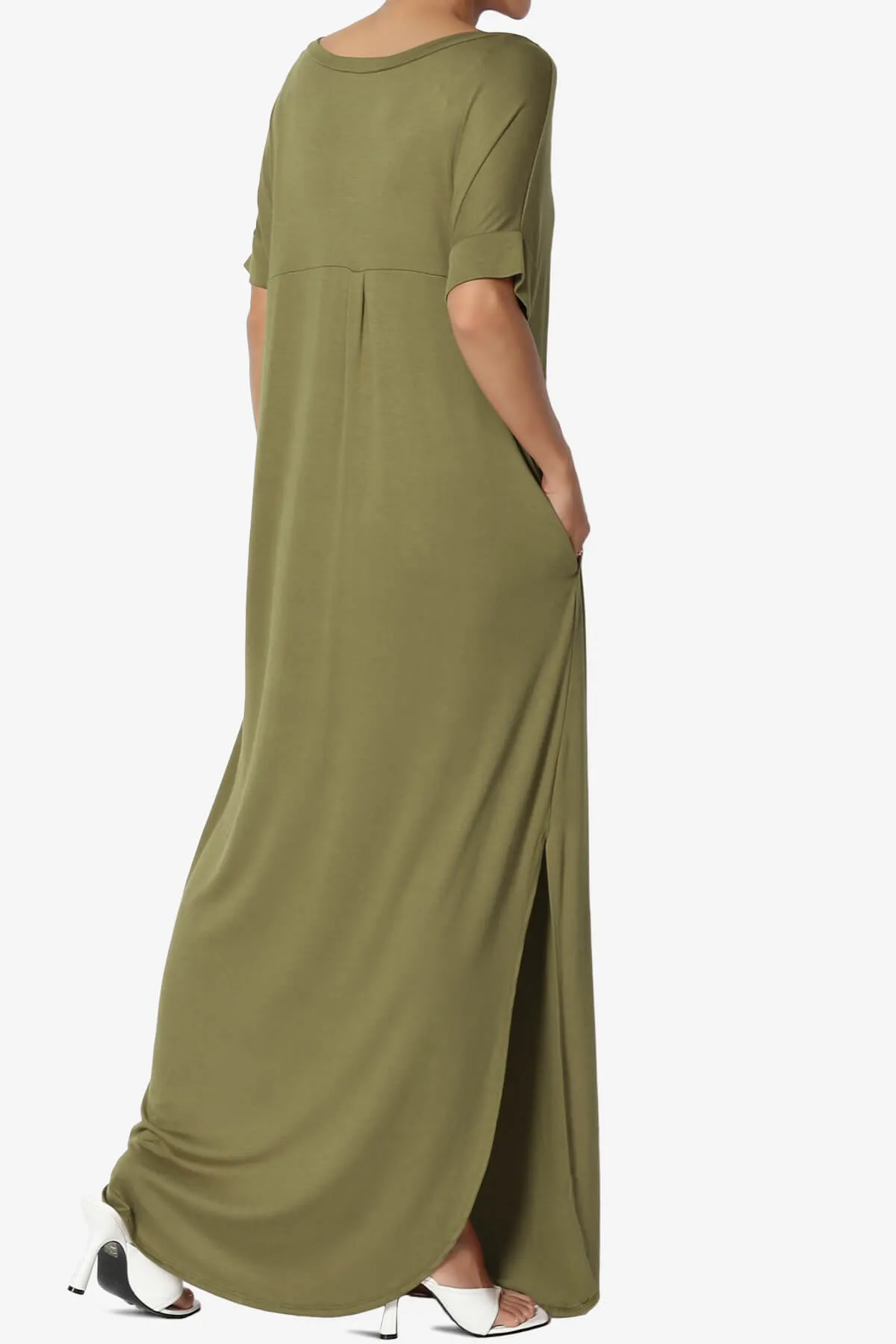 Lunar Pocket T-Shirt Maxi Dress