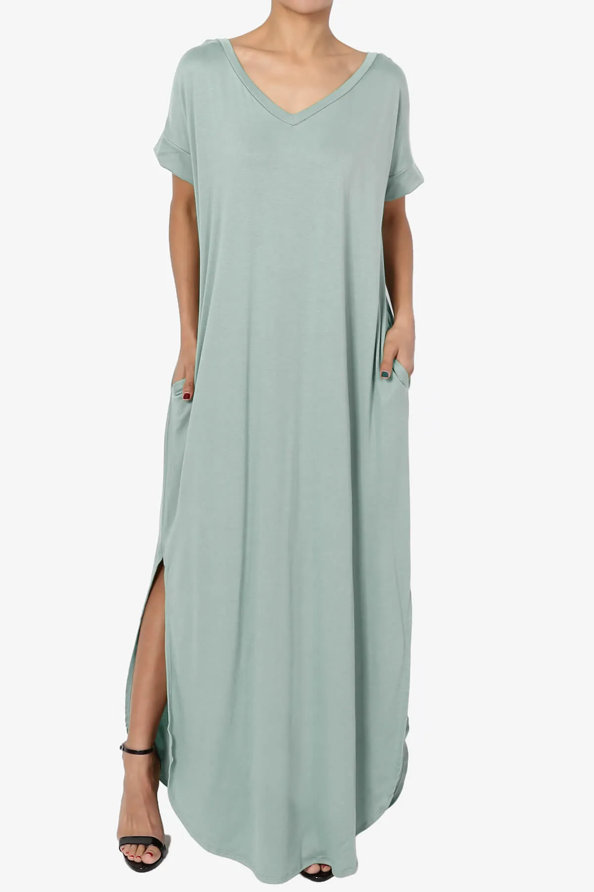 Lunar Pocket T-Shirt Maxi Dress