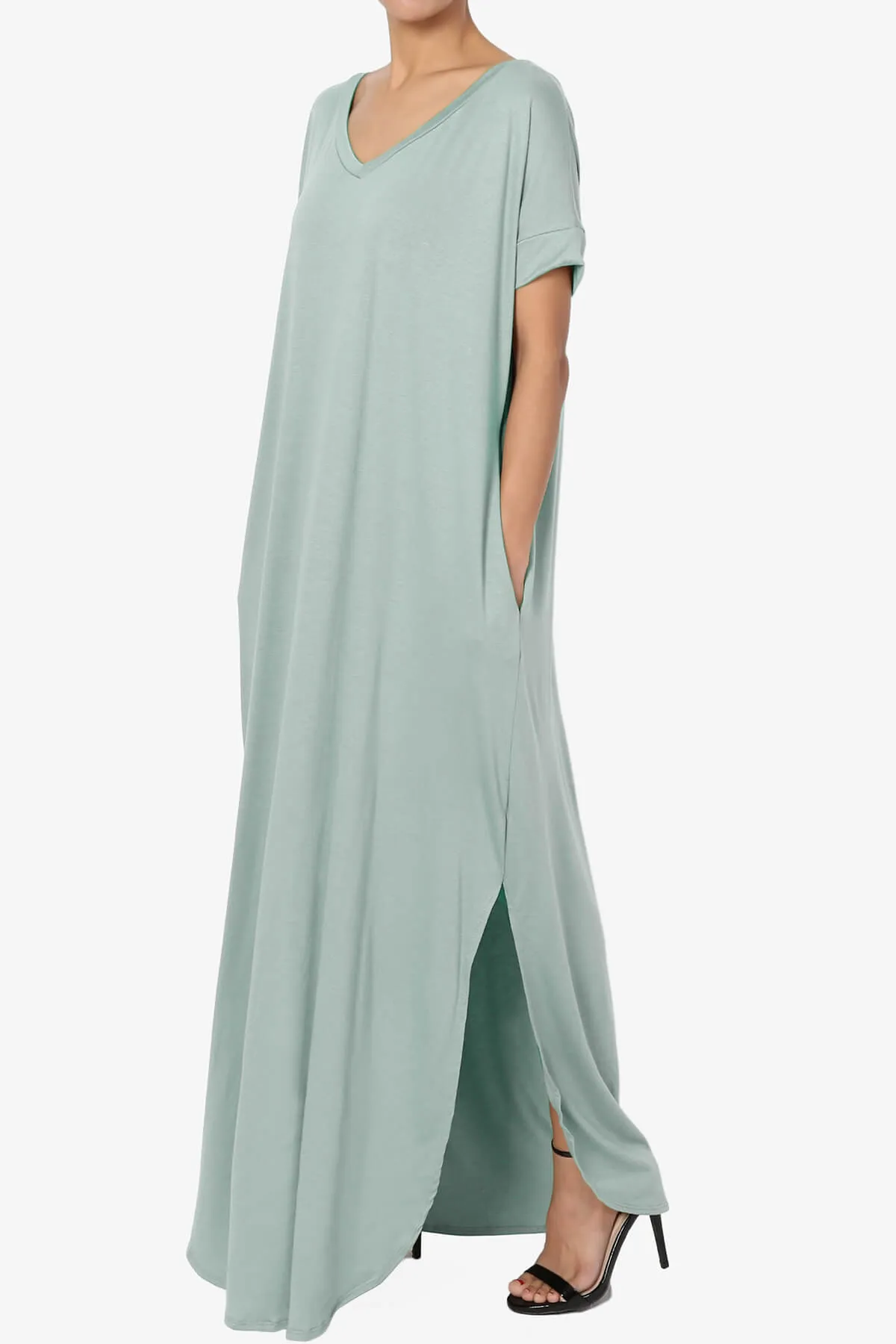 Lunar Pocket T-Shirt Maxi Dress
