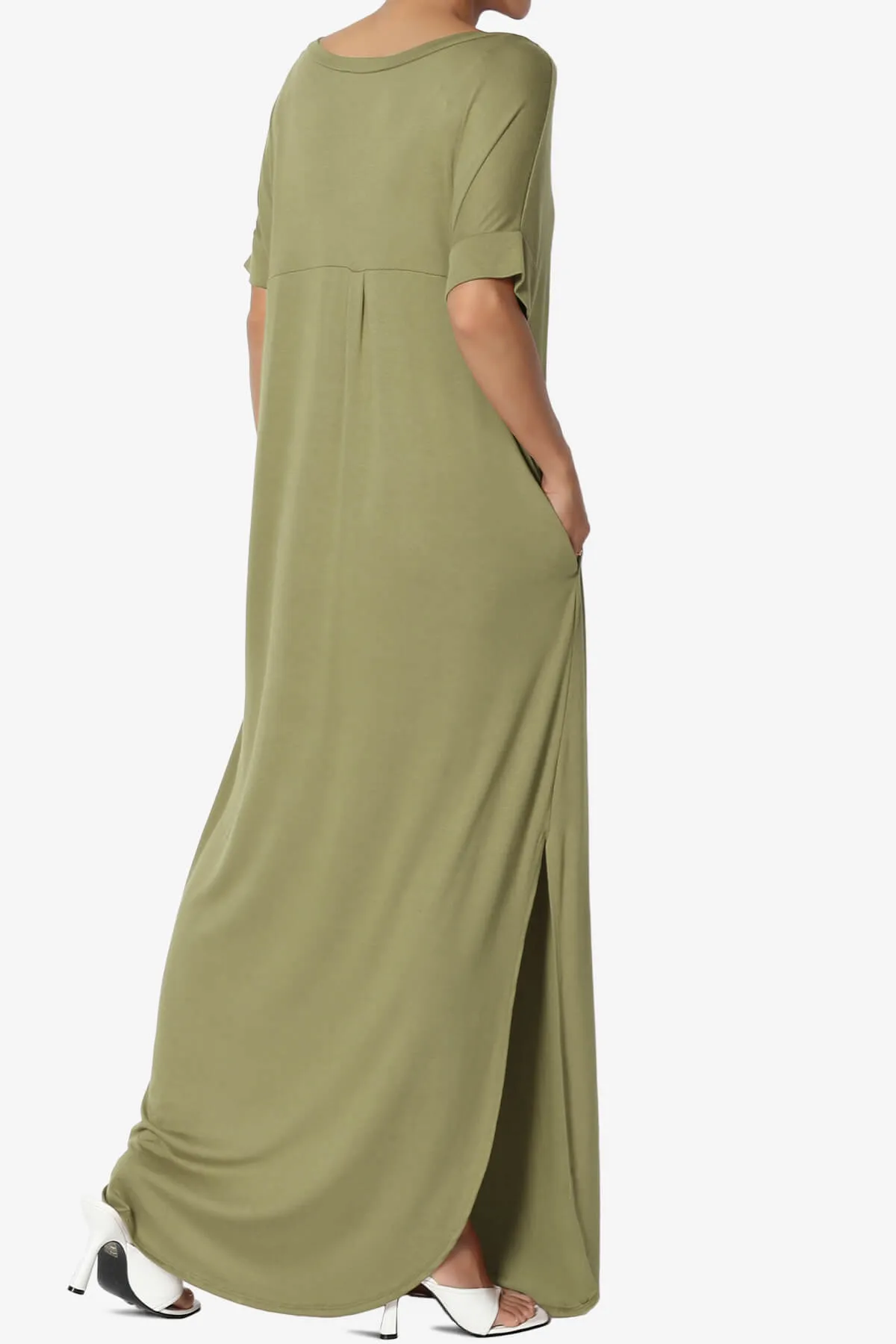 Lunar Pocket T-Shirt Maxi Dress