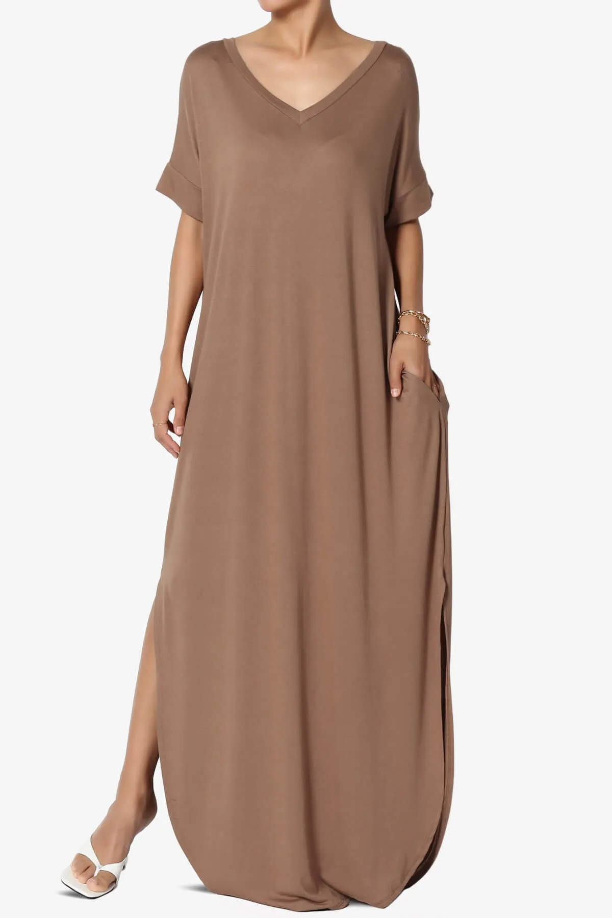 Lunar Pocket T-Shirt Maxi Dress