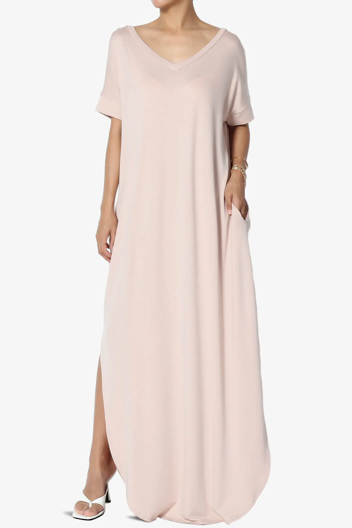 Lunar Pocket T-Shirt Maxi Dress