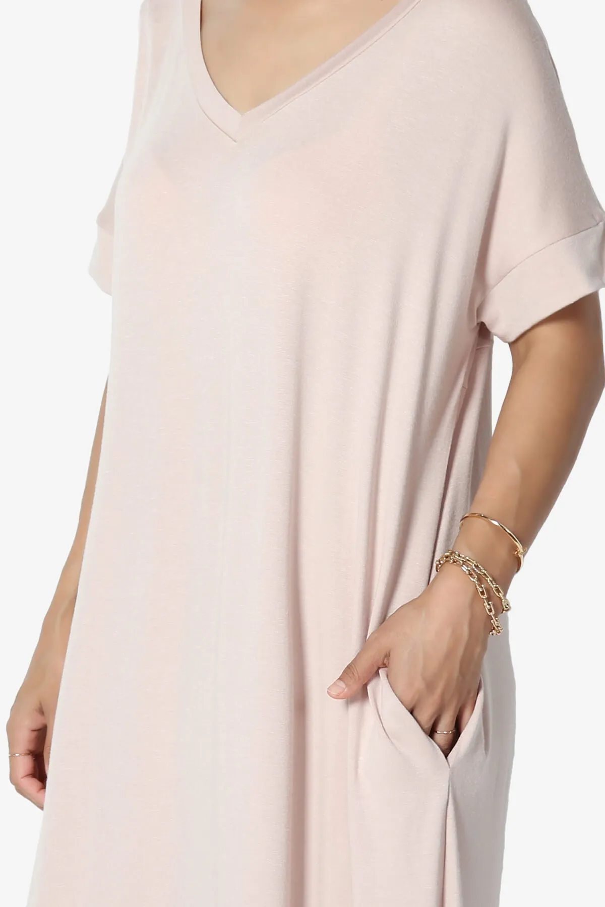 Lunar Pocket T-Shirt Maxi Dress