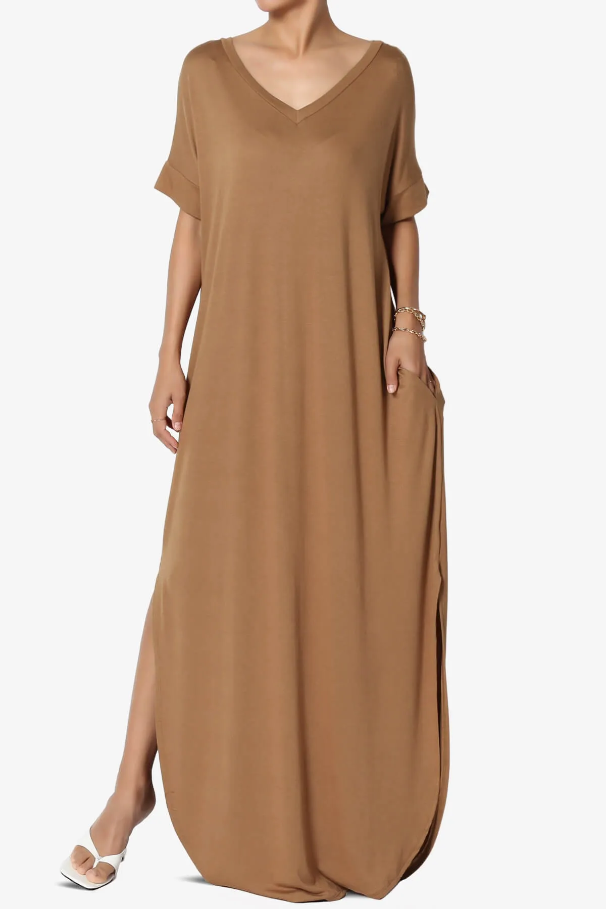 Lunar Pocket T-Shirt Maxi Dress