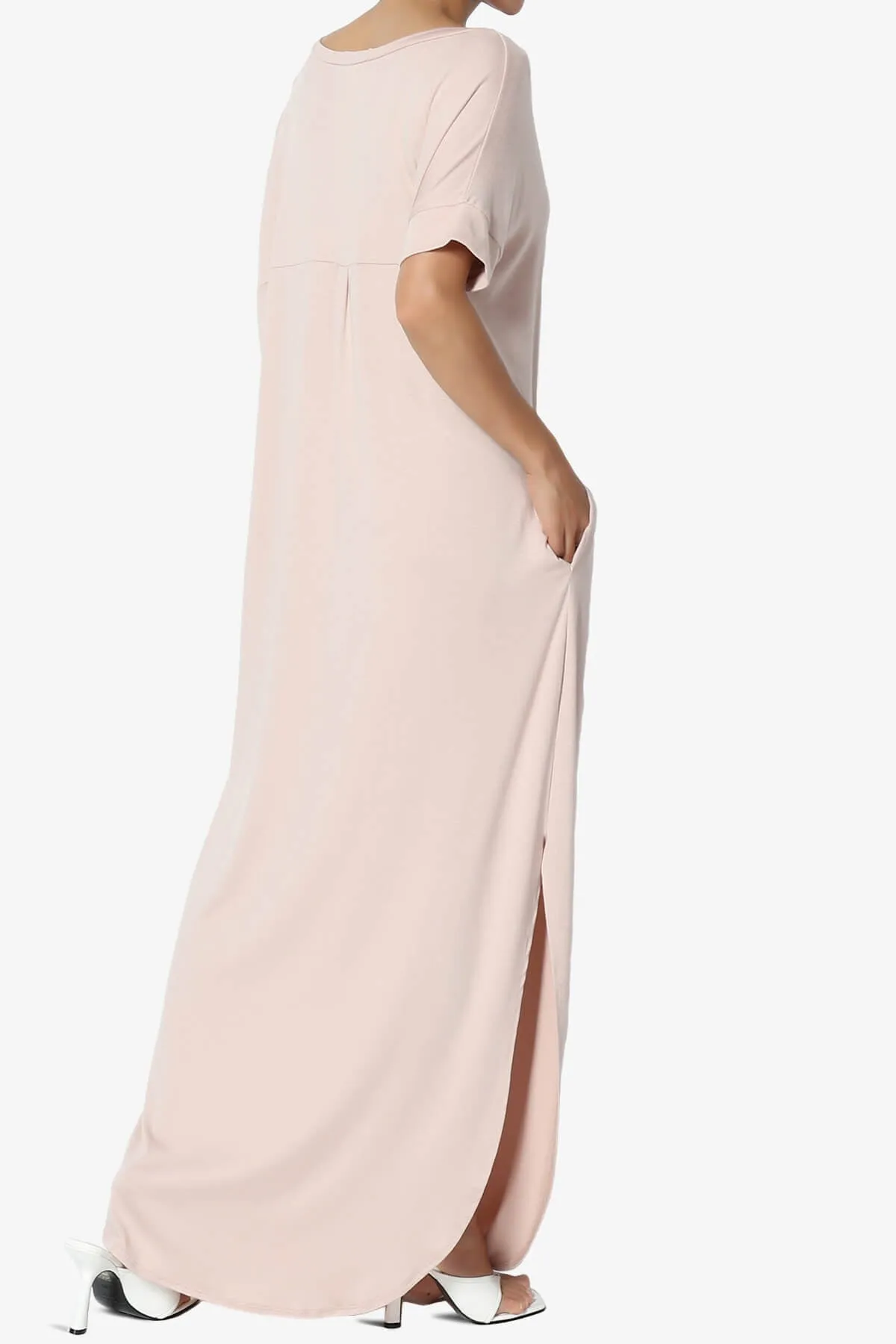 Lunar Pocket T-Shirt Maxi Dress