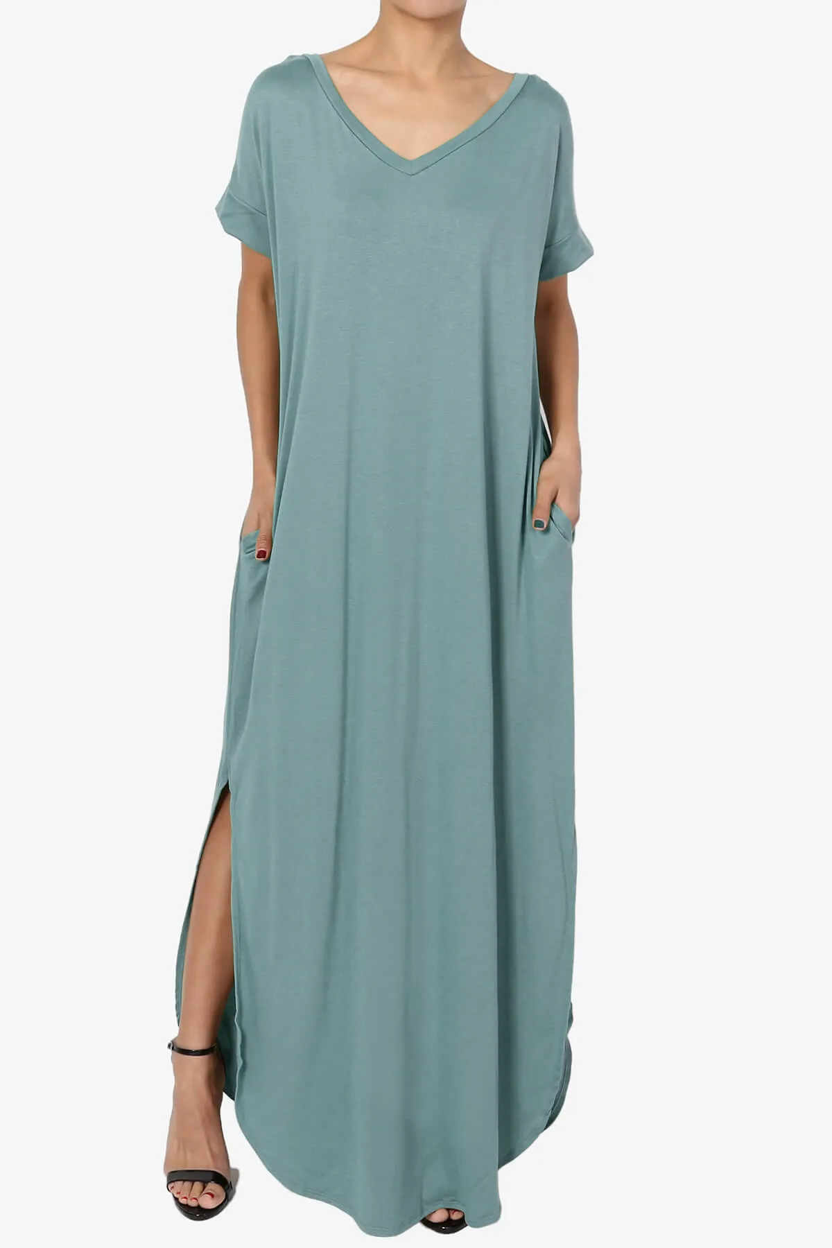 Lunar Pocket T-Shirt Maxi Dress