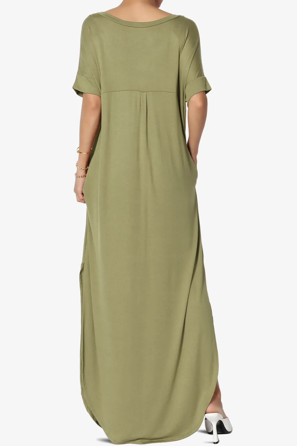 Lunar Pocket T-Shirt Maxi Dress