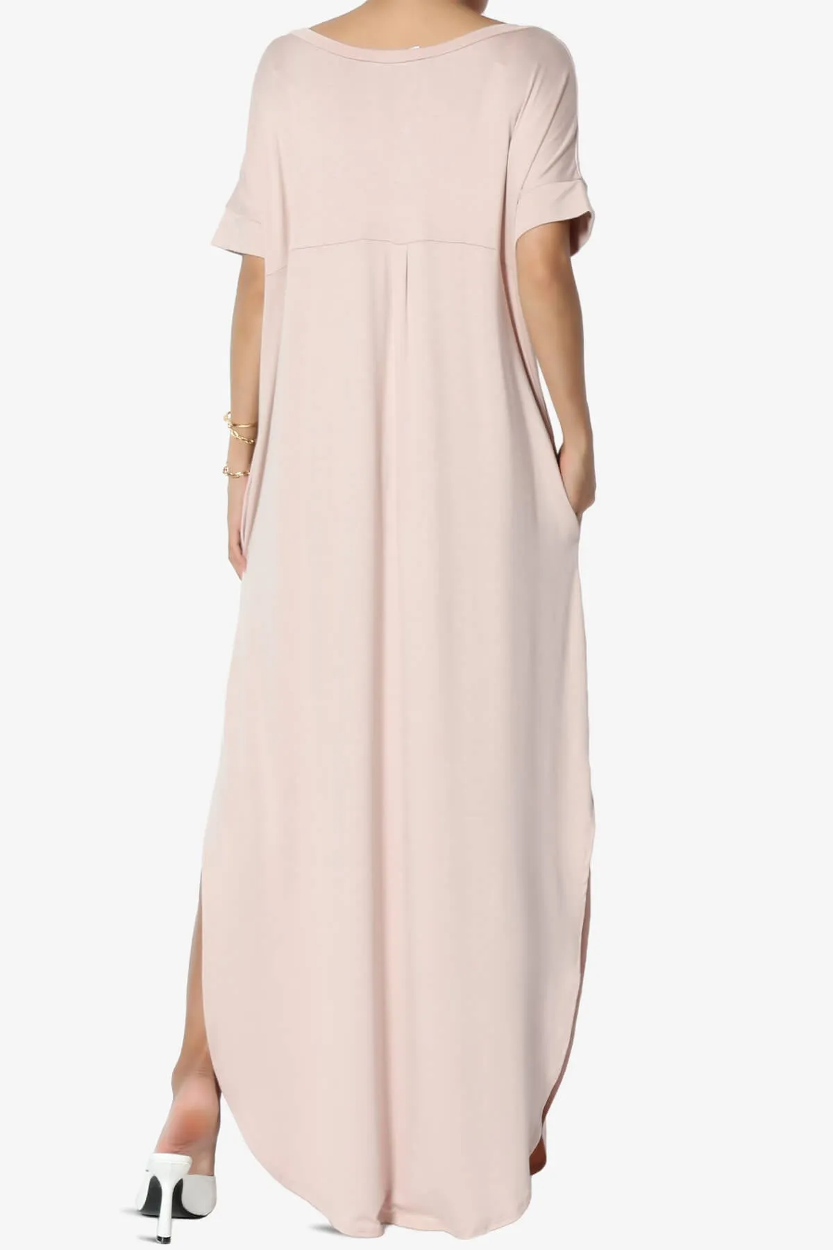 Lunar Pocket T-Shirt Maxi Dress