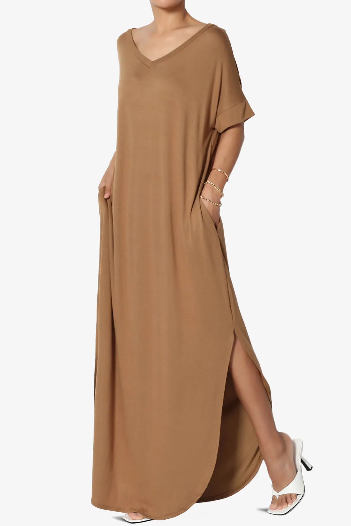 Lunar Pocket T-Shirt Maxi Dress