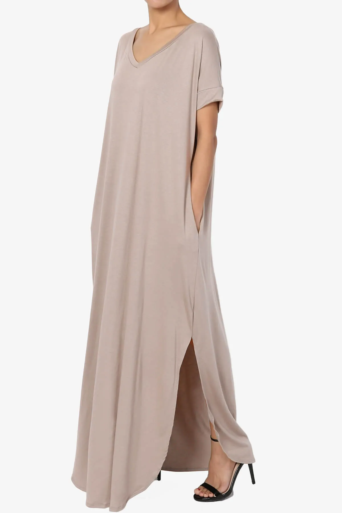 Lunar Pocket T-Shirt Maxi Dress