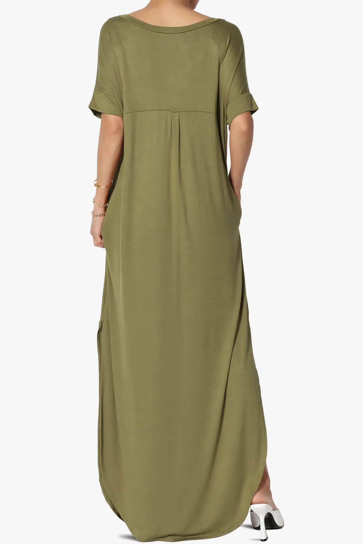 Lunar Pocket T-Shirt Maxi Dress
