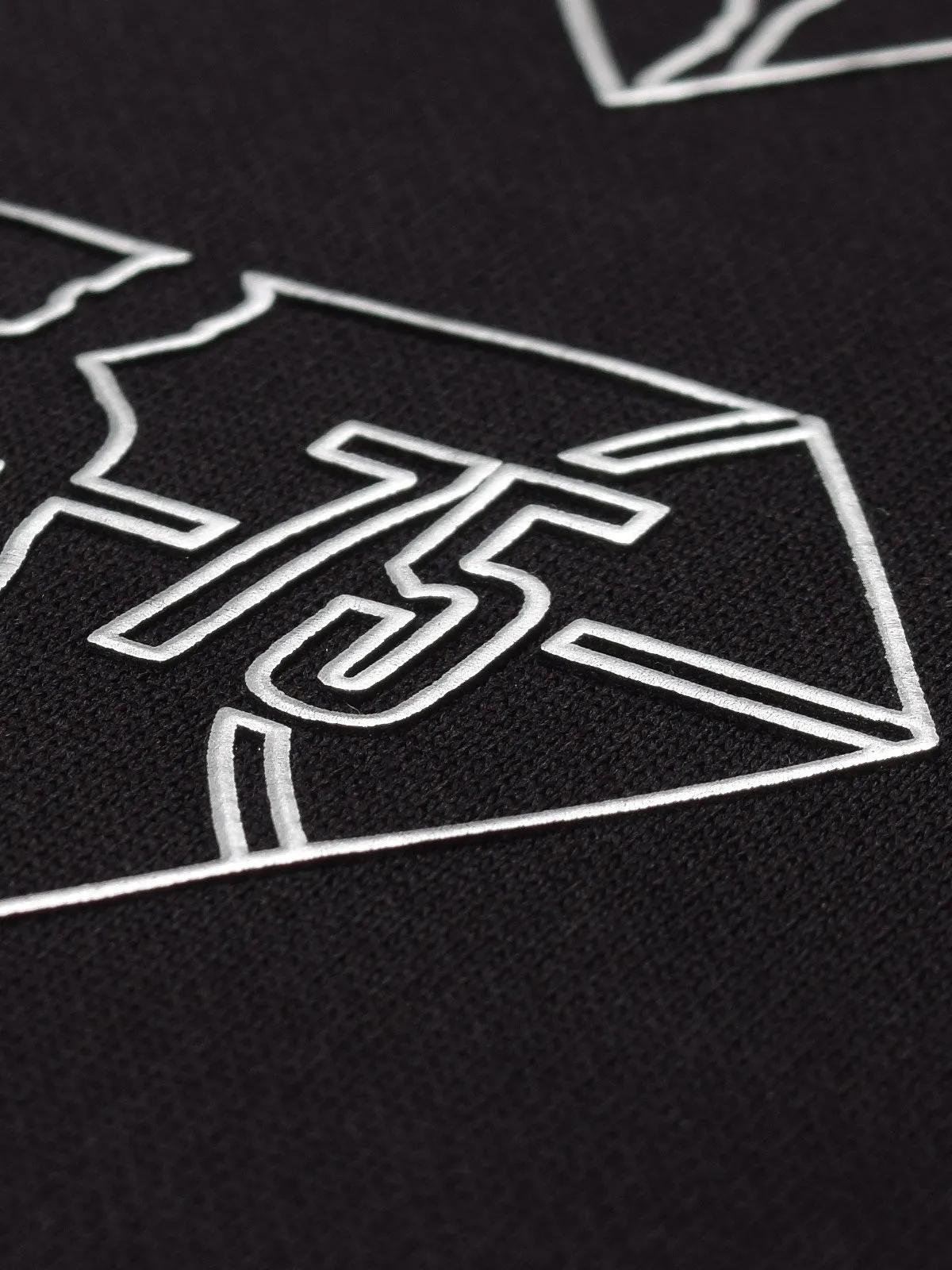 Luxe Knit Oversized T-Shirt Hoodie - Black