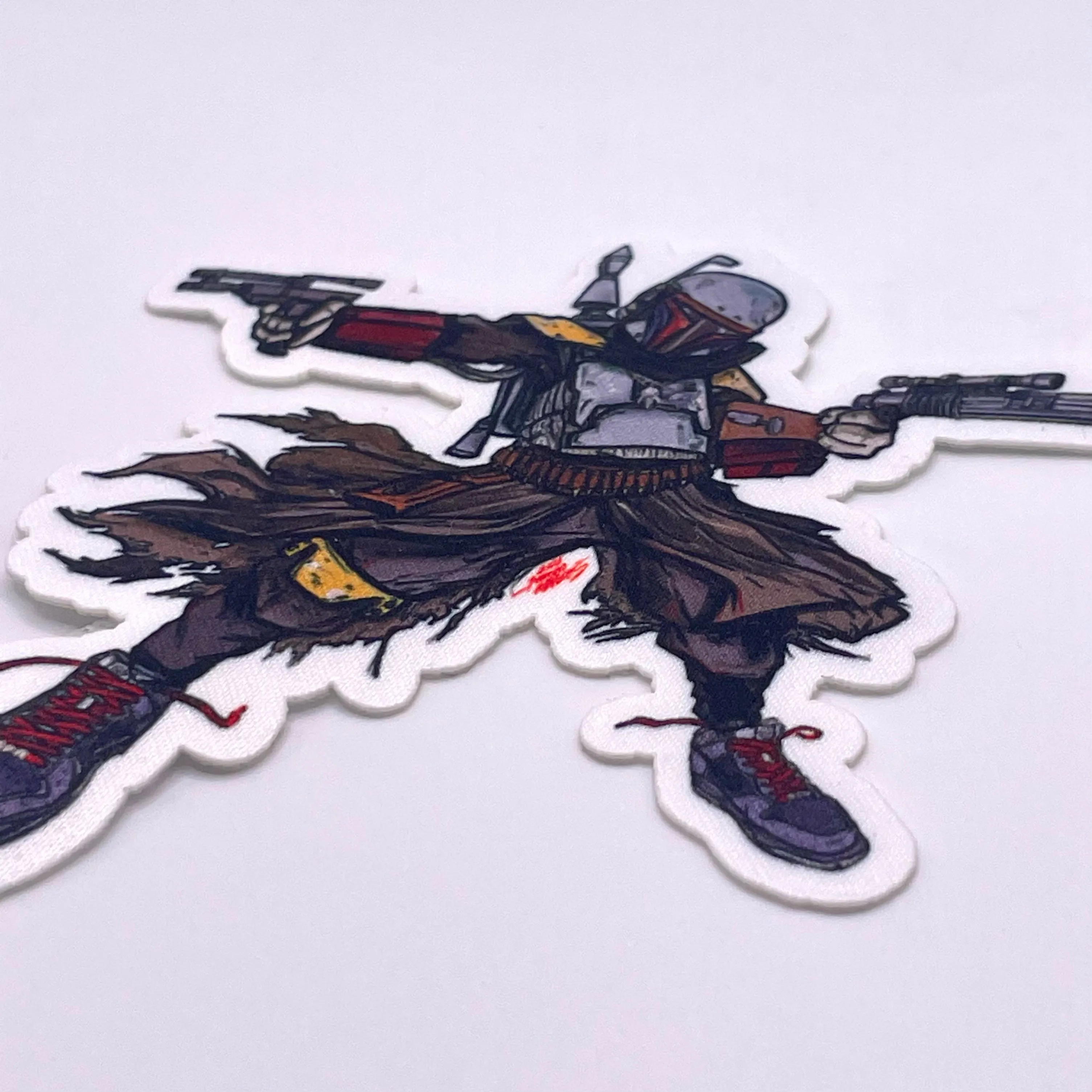 Mando Boba Fette Iron On Patch