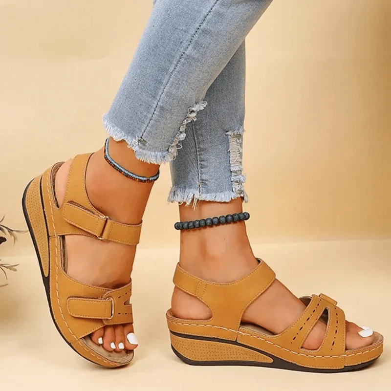 Mason | Sandals for Women Ladies Summer Beach Orthopedic Shoes Breathable Comfortable Open Toe Hollow Slide Walking Sandls