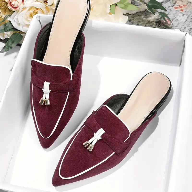 Mason | Women’s Summer Loafers – Slip-On Mule Style
