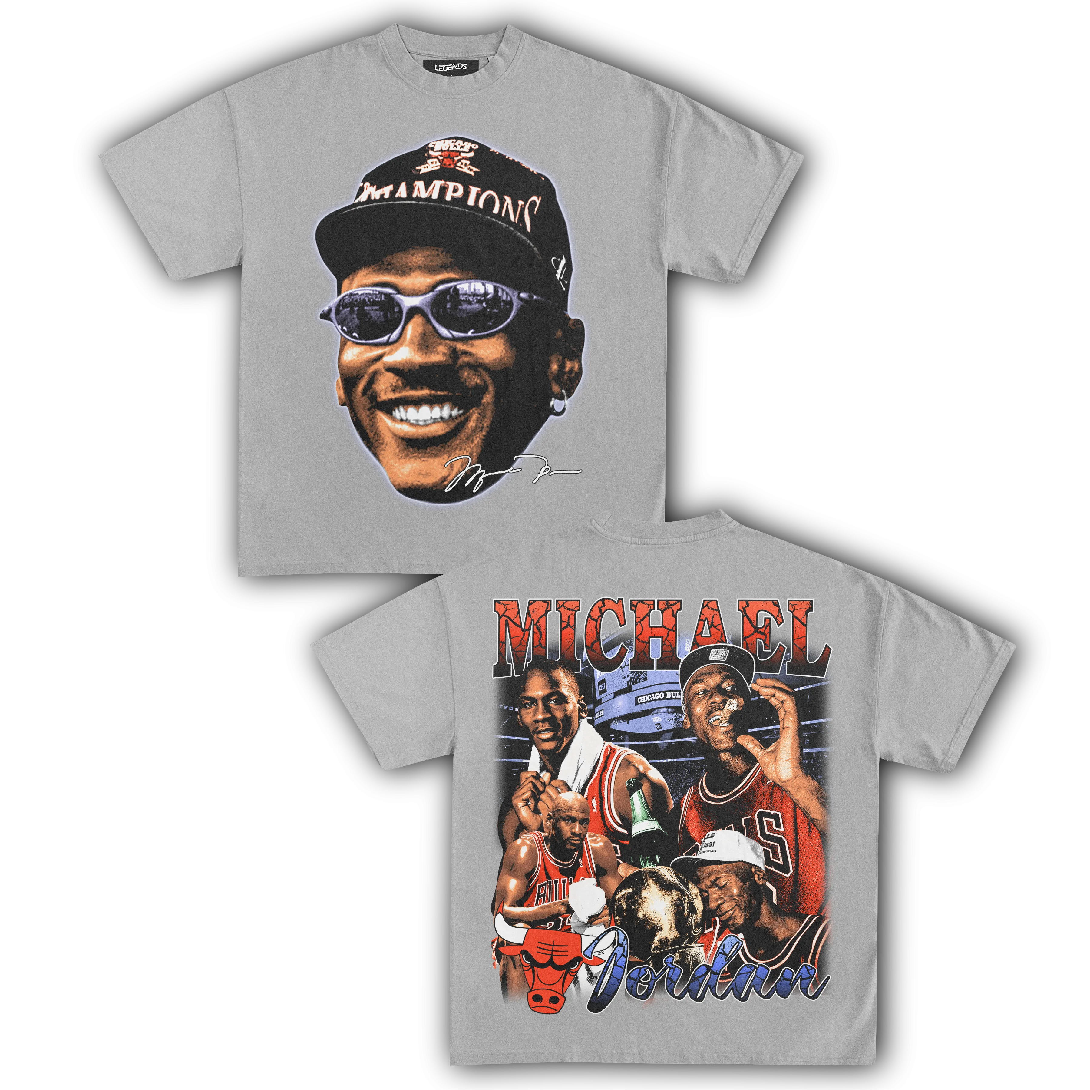 MICHAEL JORDAN TEE (Double Sided)