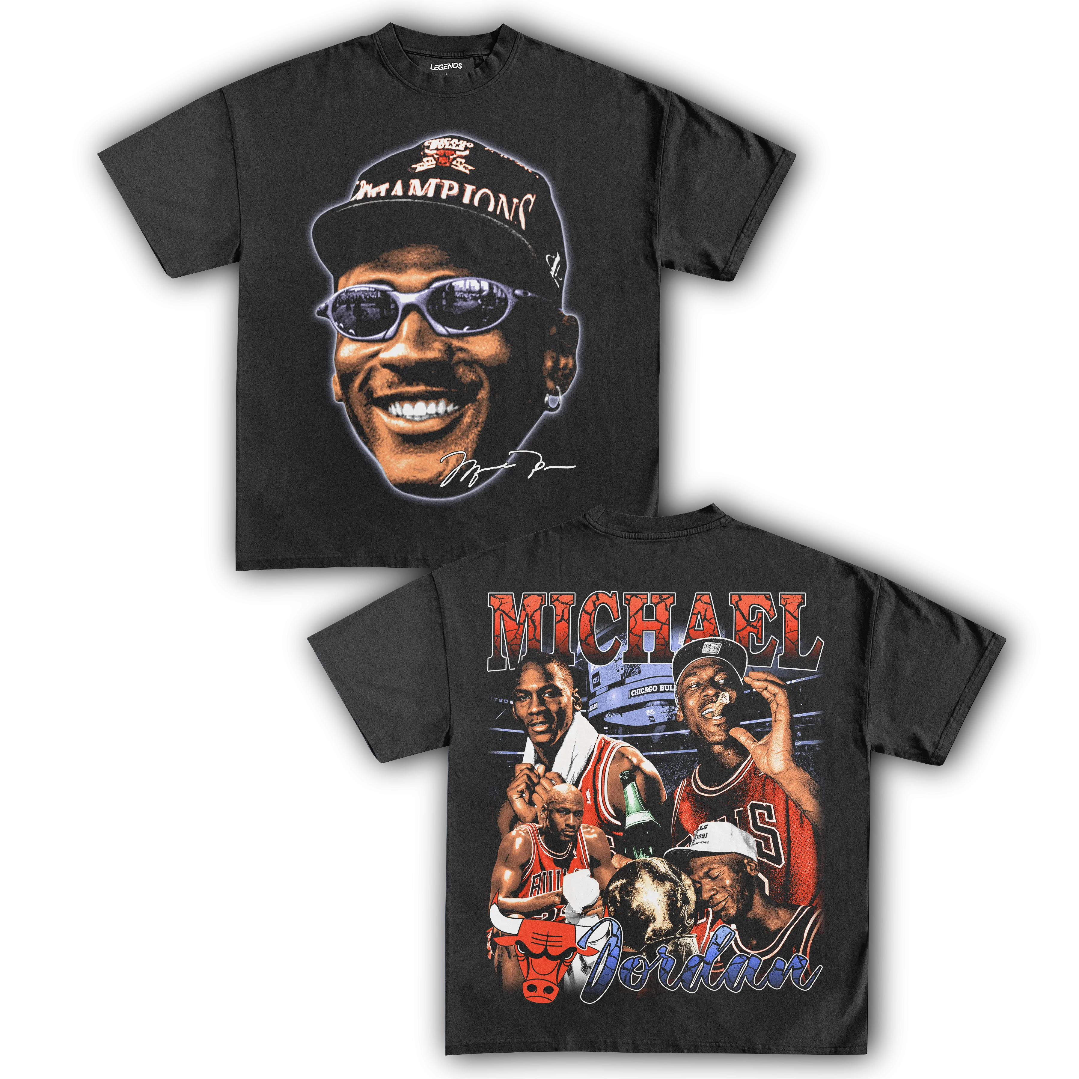 MICHAEL JORDAN TEE (Double Sided)