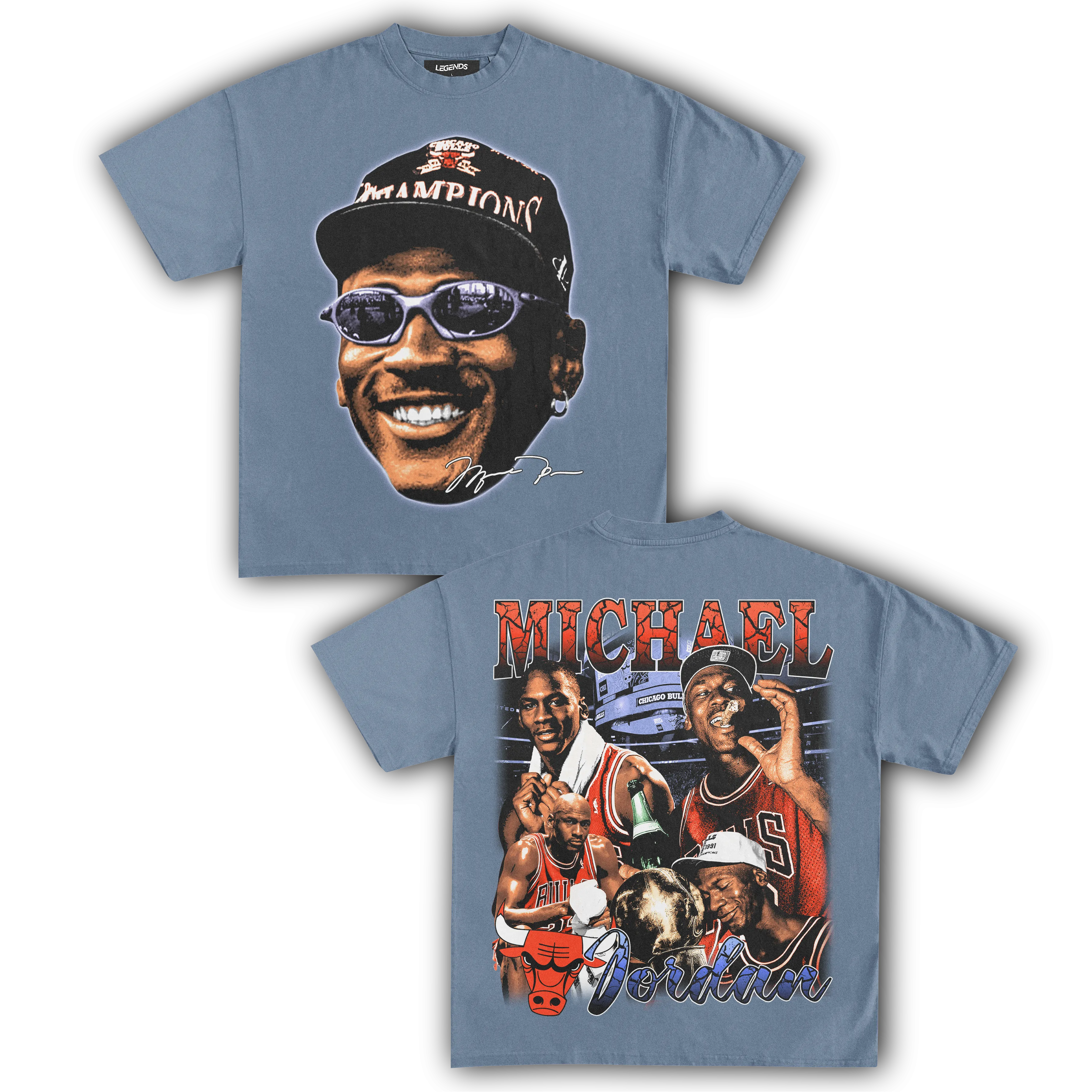 MICHAEL JORDAN TEE (Double Sided)