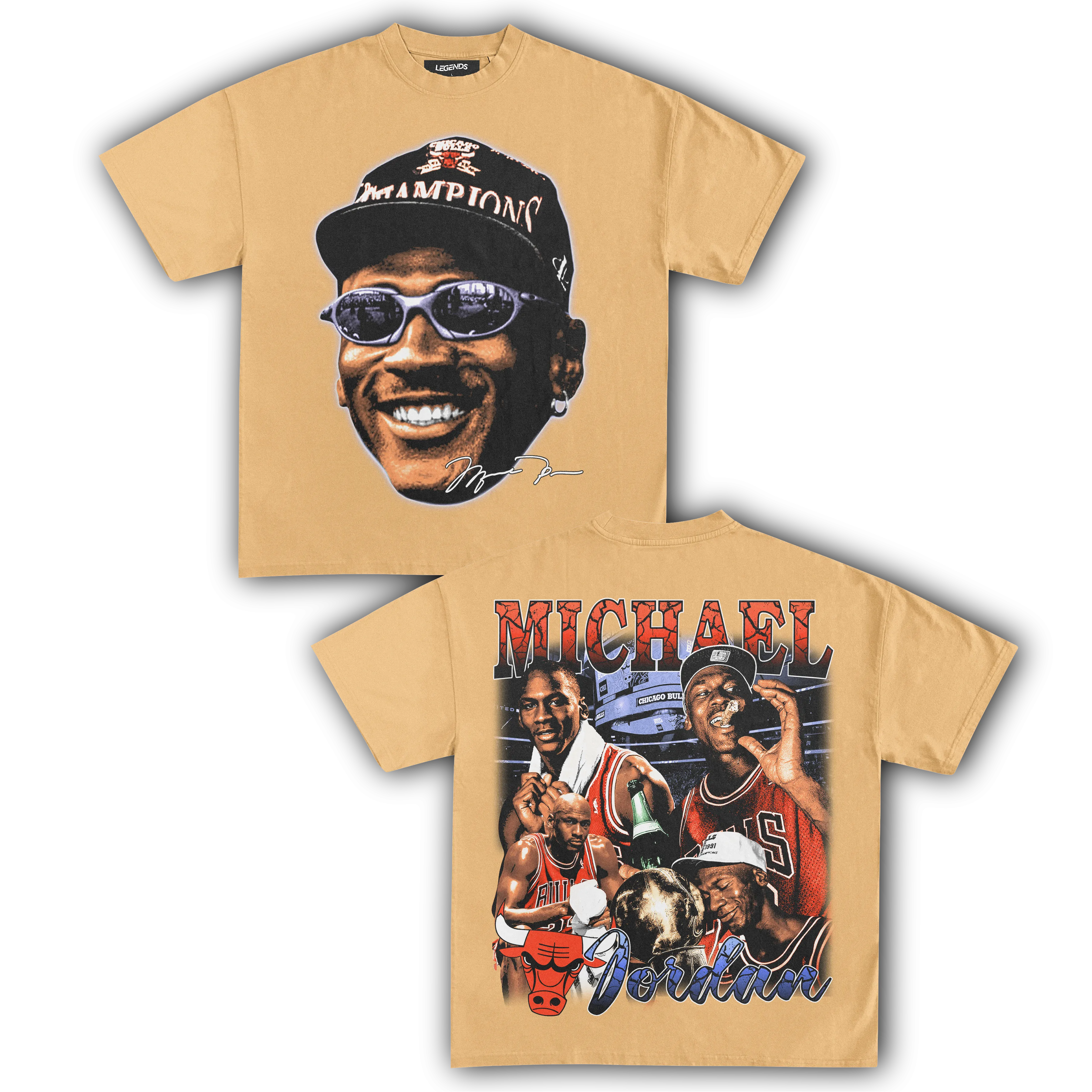 MICHAEL JORDAN TEE (Double Sided)