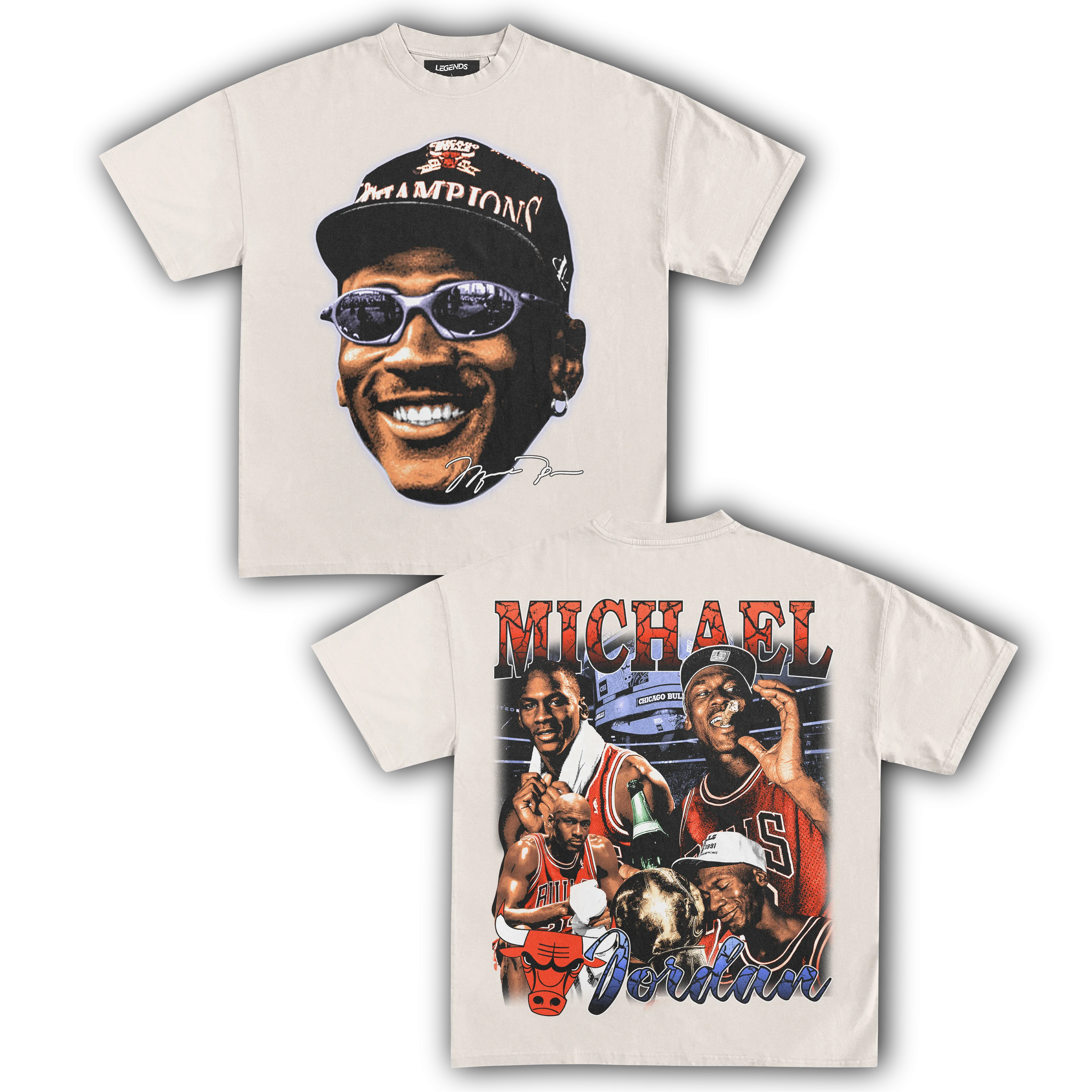 MICHAEL JORDAN TEE (Double Sided)