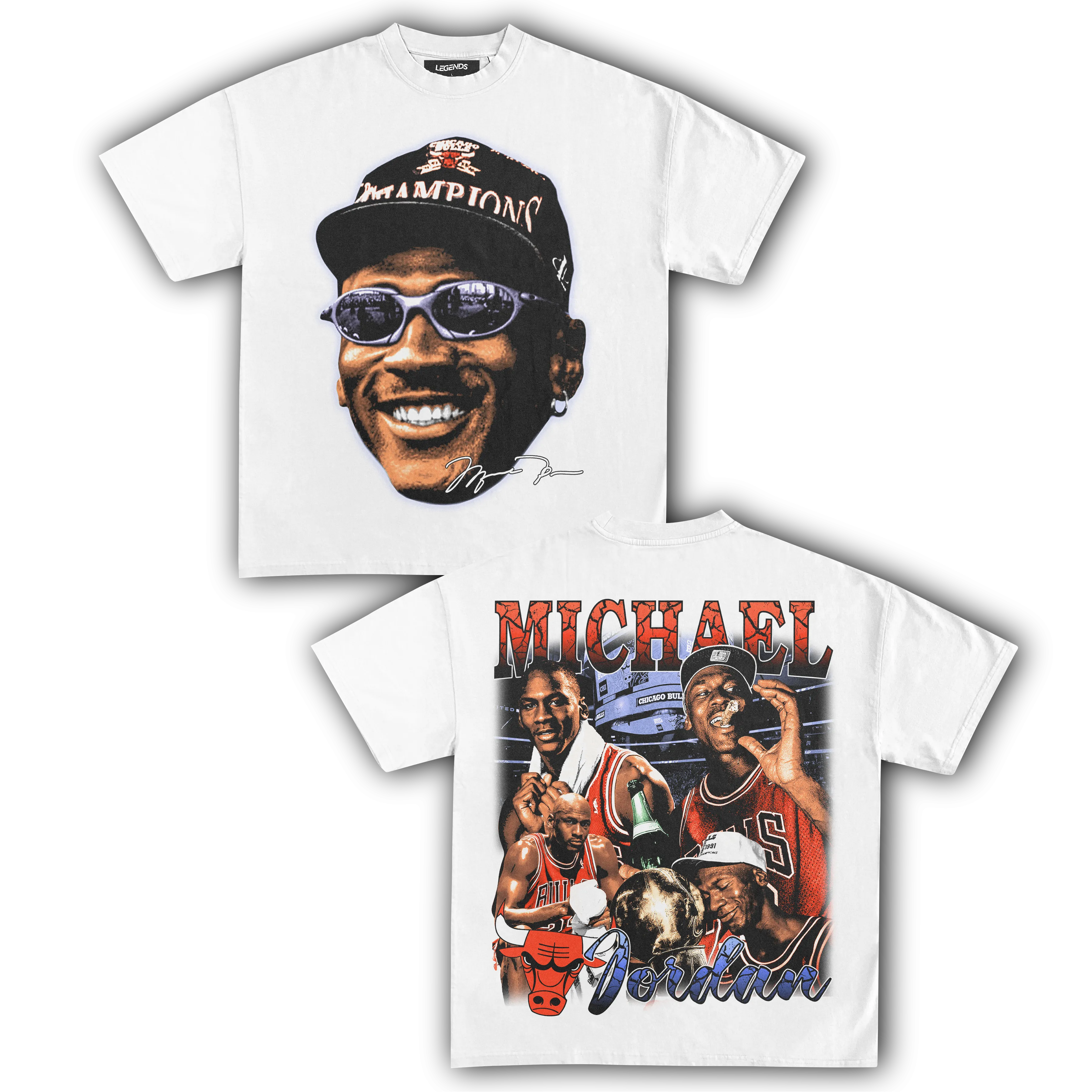 MICHAEL JORDAN TEE (Double Sided)