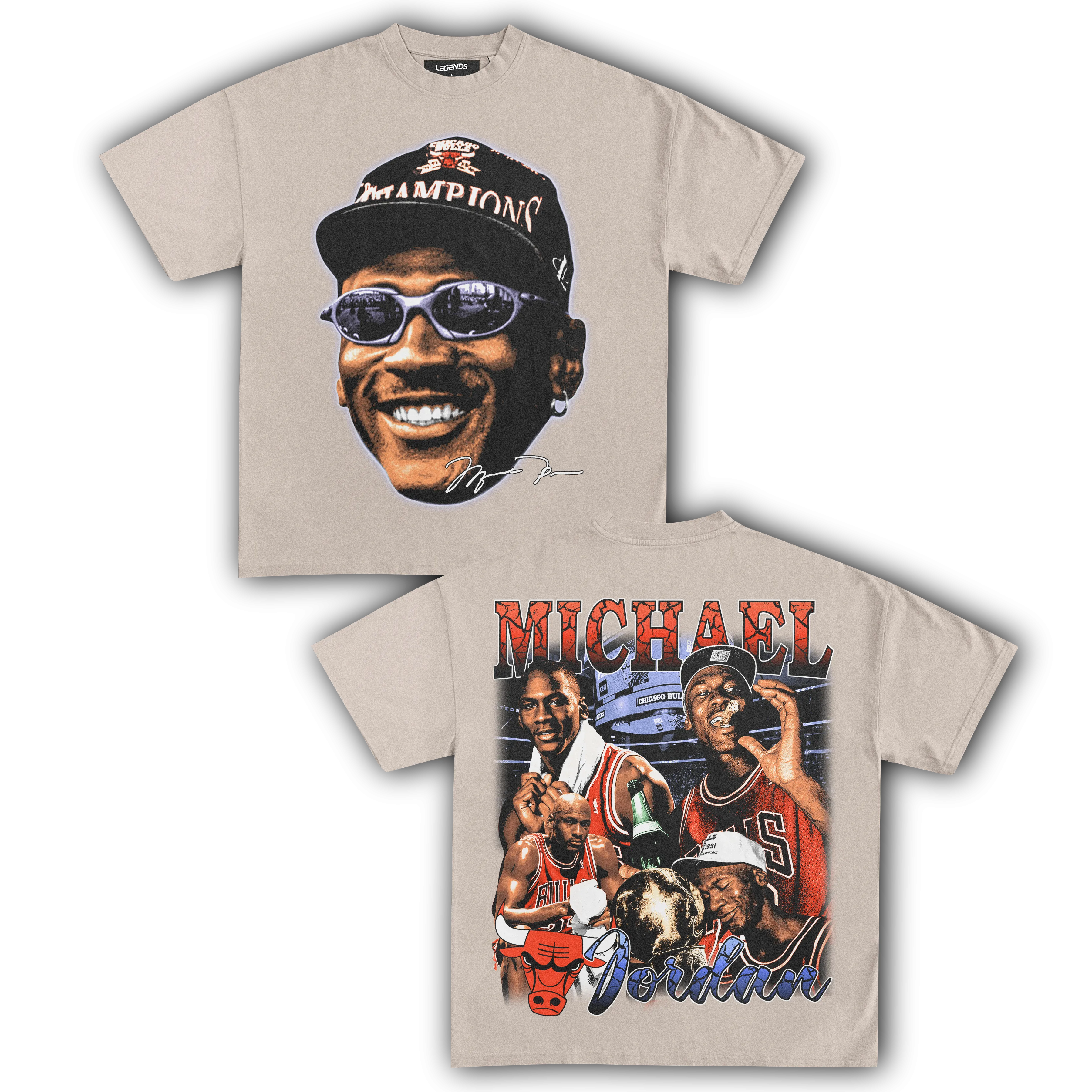 MICHAEL JORDAN TEE (Double Sided)