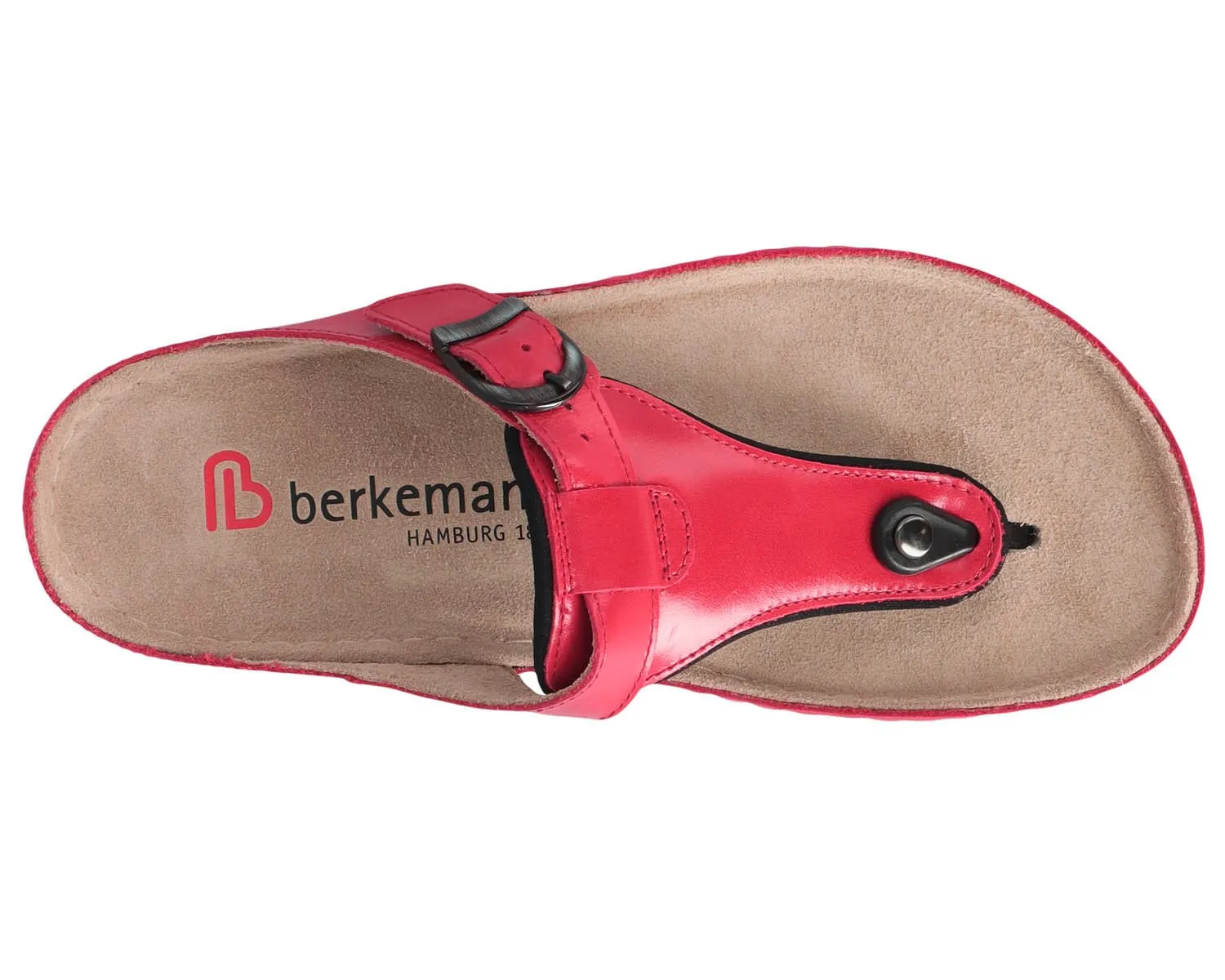 MILA Red Nappa Leather
